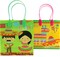 TINYMILLS Mexican Fiesta Taco Themed Party Favor Bags Treat Bags, 12 Pack